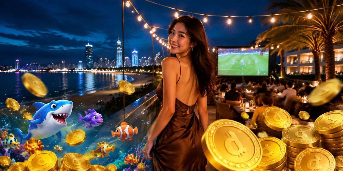 Người dùng tại Đà Nẵng thư giãn bên cà phê và tham gia trò chơi trực tuyến trên điện thoại